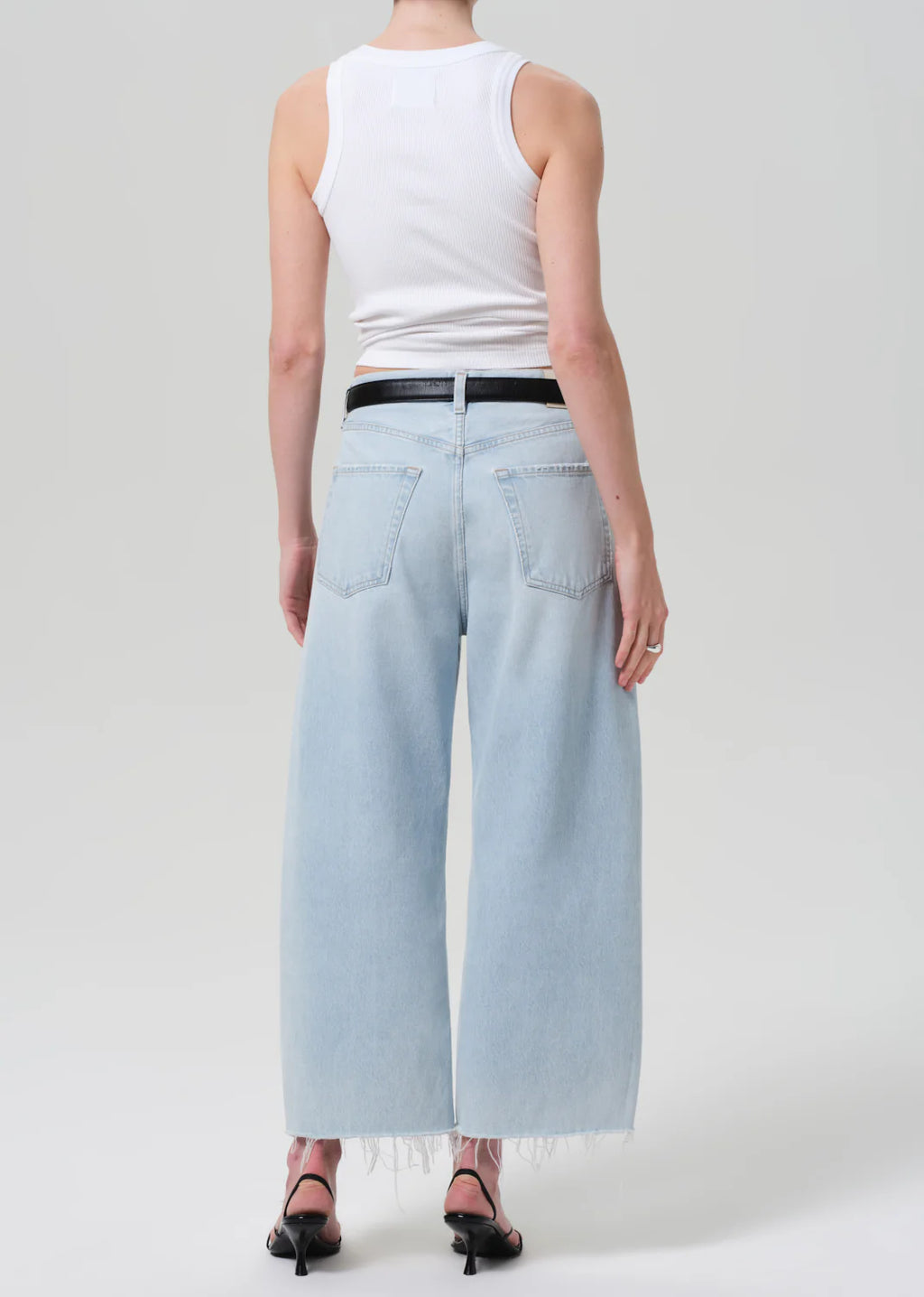 Ayla Raw Hem Crop