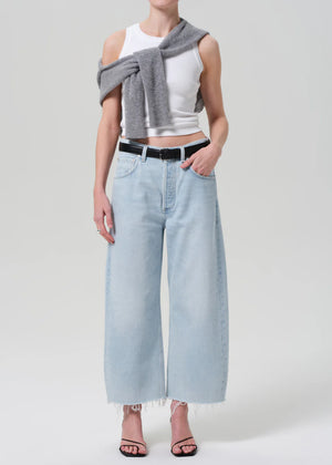Ayla Raw Hem Crop